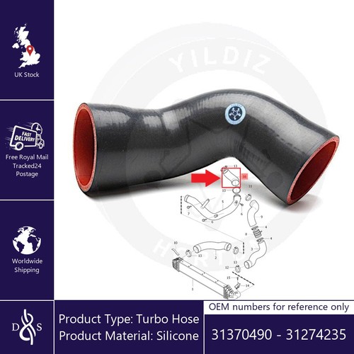Tubo turbo adatto per volvo - per,