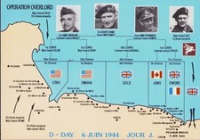 OPERAZIONE OVERLORD / D-DAY  / DEBARQUEMENT EN NORMANDIE / SBARCO IN NORMANDIA
