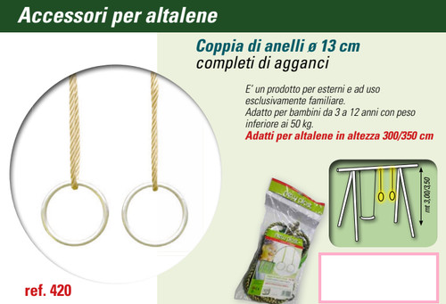 Anelli giochi giardino - anelli,