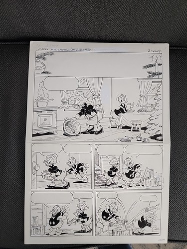 Disney paperino fumetto arte - disney,