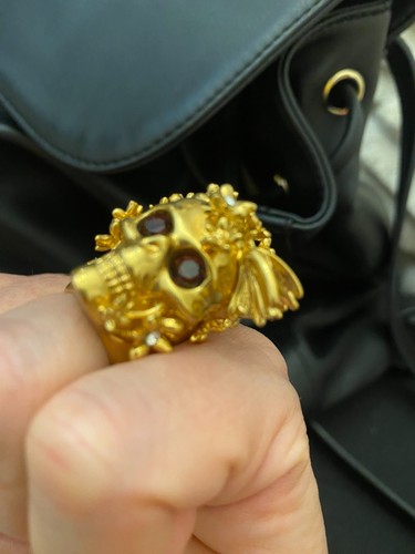 Anello alexander mcqueen skull - alexander,