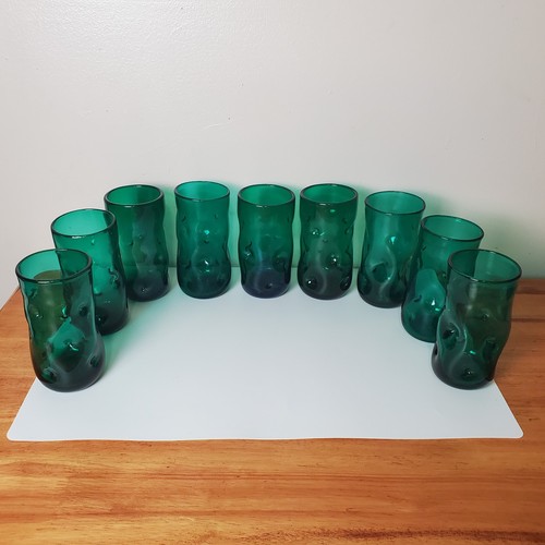Set bicchieri vintage blenko - 9,