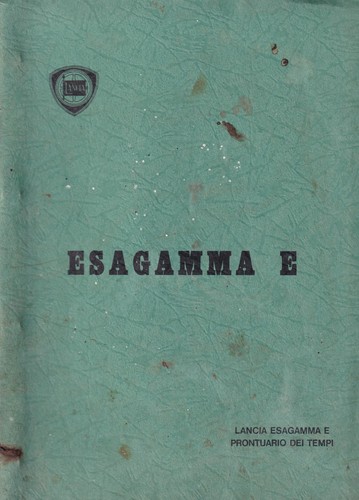 Lancia esagamma prontuario - esagamma,