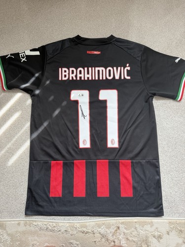 Maglia milan firmata zlatan - maglia,