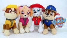 Nuovo set giocattolo peluche 8" Paw Patrol: Chase, Rubble, Marshall & Skye