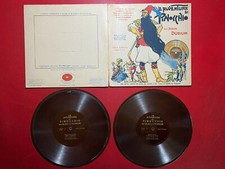 COLLODI - LE AVVENTURE PINOCCHIO SU DISCHI DURIUM 3° Puntata (1933) 2 Dischi