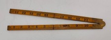 Antico Strumento Di Misura In Pollici E Centimetri