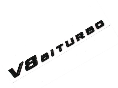Biturbo emblema nero auto - nero,