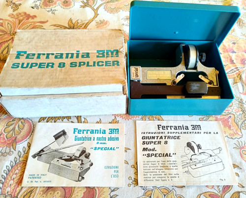 Giuntatrice vintage ferrania - giuntatrice,