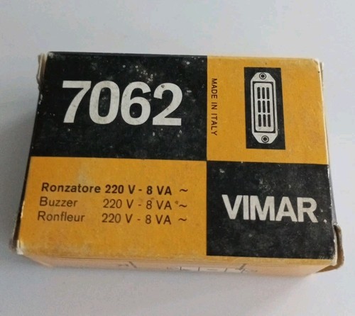Vimar 7062 ronzatore 220v - vimar,