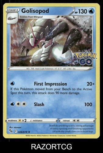Golisopod 026 078 holo - golisopod,