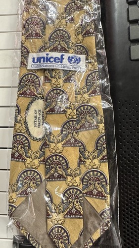 Cravatta uomo unicef punta - unicef,