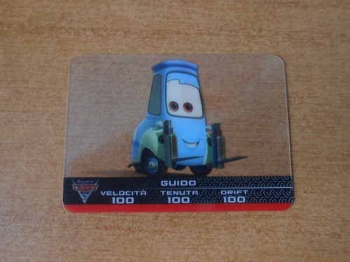 Figurina lamincards cars n - cars,