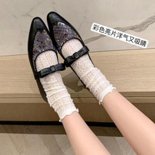 Scarpe sandali bassi - , lucidi