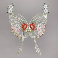 Organza Pizzo Farfalla Fiore Appliques Accessorio Cinese Hanfu Vestiti Cucire