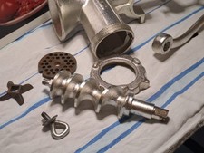 Tritacarne manuale vintage macina carne d'epoca con scatola originale