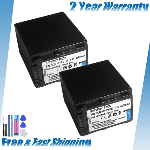 Batteria fv100 2v per - np-fv100, 7,2v