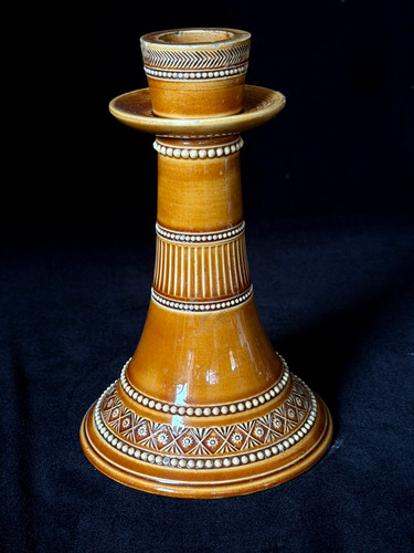 Antico candelabro minton - candelabro,