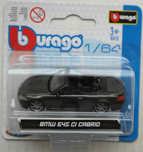 Bburago bmw 645 cabrio - bburago,