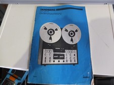 Tandberg TD 20 A manuale di