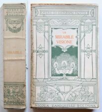 Giovanni Pascoli La mirabile visione 1923 Zanichelli Storia Divina Commedia