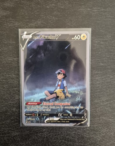 Ash pikachu custom fan - v,