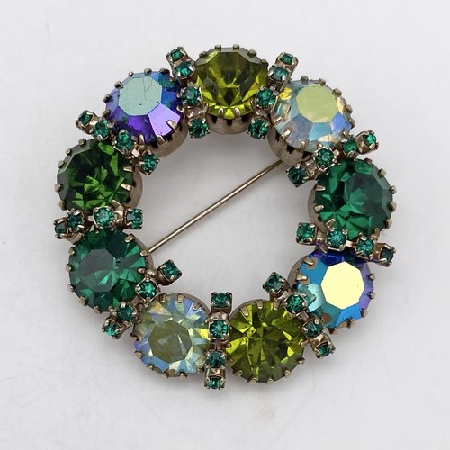 Spilla cerchio vintage - spilla,