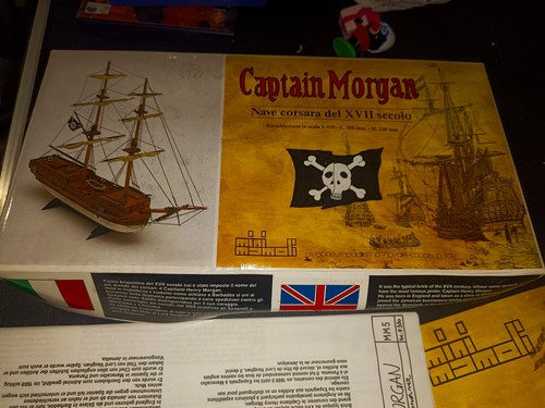 Model kit captain morgan nave - kit,