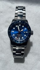 Orologio da polso Audaz 42 mm Marine Diver GMT quarzo svizzero SS con data