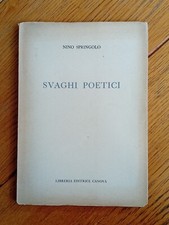 Nino Springolo, Svaghi Poetici, Libreria Editrice Canova, 1960