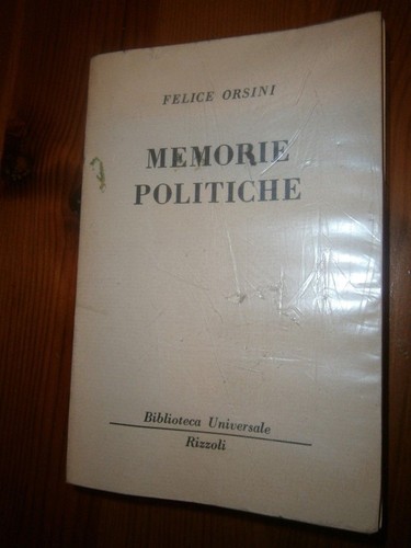 Memorie politiche felice - memorie, politiche,felice
