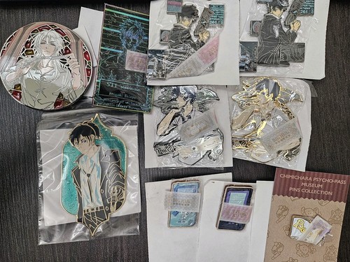 Psycho pass enamel wooden - psycho,
