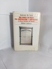 Gabriele De Rosa . UNA BANCA