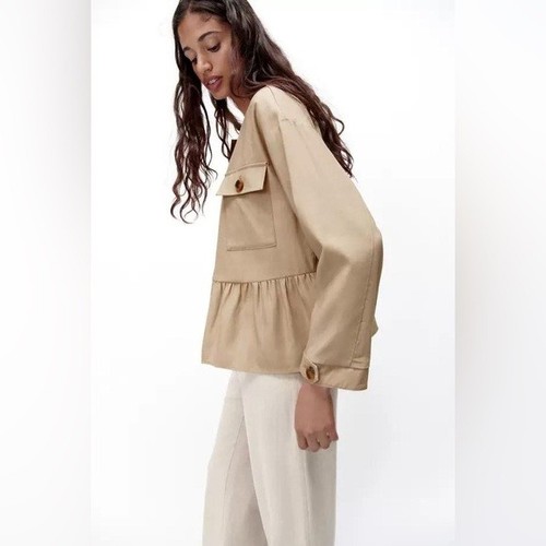 Zara cropped trench - zara,
