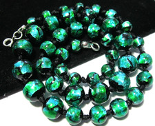 Collana di perle in lamina di