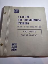 Album Marini Francobolli COLONIE E POSSEDIMENTI