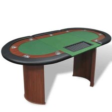 vidaXL Tavolo Poker 10
