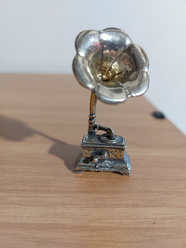 Oggetti argento granmofono - oggetti,