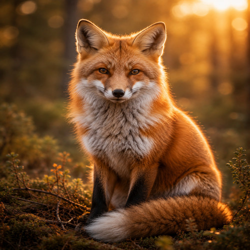 Borsa tote fox rossa - rossa,