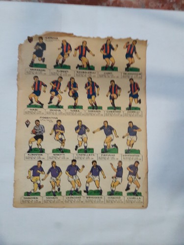 Figurine calciatori catania - calciatori,