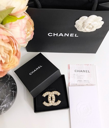 Chanel spilla donna doppia - , c