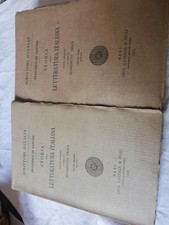 F. DE SANCTIS  - Storia della Letteratura It. - 2 VOLUMI LATERZA  1925