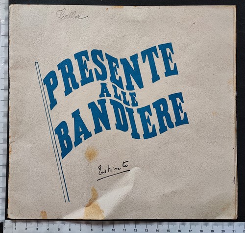 Libretto presente alle - presente,