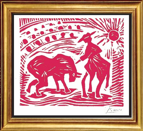 Stampa pablo picasso - firmata, a