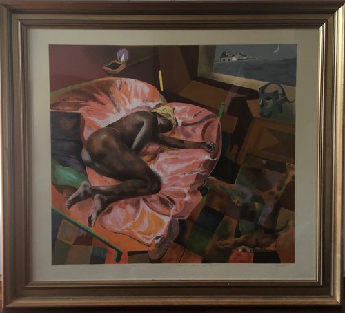 Ugo attardi litografia - ugo,