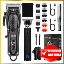 Tagliacapelli 2in1 Kit Regolabarba Rasoio elettrico taglia capelli e barba uomo