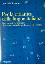 PER LA DIDATTICA DELLA LINGUA