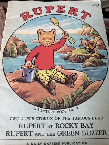 Libro avventura rupert - libro, d'avventura