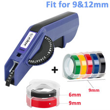 Etichettatrice Manuale Aggiungi 7 Nastri per Sostituzione Goffratura 3D Da 9/12 