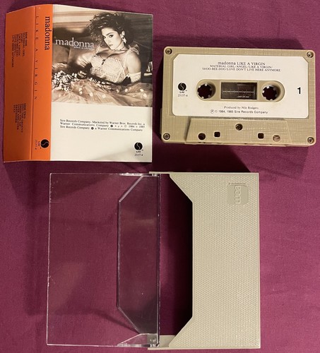Madonna like virgin - madonna, cassette